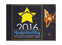 Hozpitality Excellence Award 2016